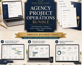 Agency Project Operations Bundle in Excel: Project Tracker - project tracker image 1