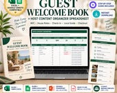 Editable Vacation Rental Welcome Book + Host Organizer… - vacation rental image 1