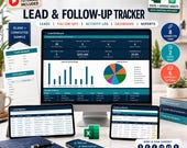 Small Business Lead Tracker Spreadsheet - small business image 1