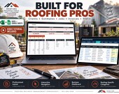 Roofing Business Management Spreadsheet - roofing business image 10