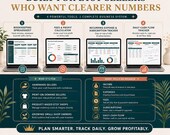 Etsy Seller Finance Bundle in Excel: Bookkeeping - etsy fee calculator image 10