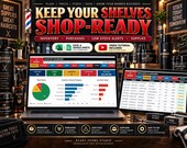 Barber Shop Business Management Spreadsheet - barber shop image 5