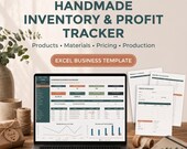 Handmade Inventory & Profit Tracker - handmade inventory image 1