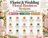 Wedding Florist Spreadsheet - florist spreadsheet image 13