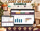 Candle Business Spreadsheet - candle business image 10