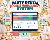 Party Rental Spreadsheet - party rental image 1