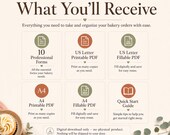 Bakery Order Form & Cake Order Form Template - bakery order form image 8