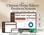 Home Bakery Business Spreadsheet - home bakery business image 1