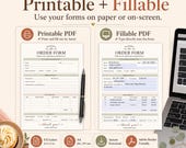 Bakery Order Form & Cake Order Form Template - bakery order form image 4