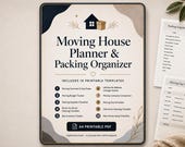 Moving House Planner & Packing Organizer: Checklist - moving house planner image 1