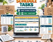 Moving Company Business Spreadsheet - moving company image 4