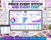 Embroidery Pricing & Cost Calculator in Excel: Embroidery Cost - embroidery pricing image 9