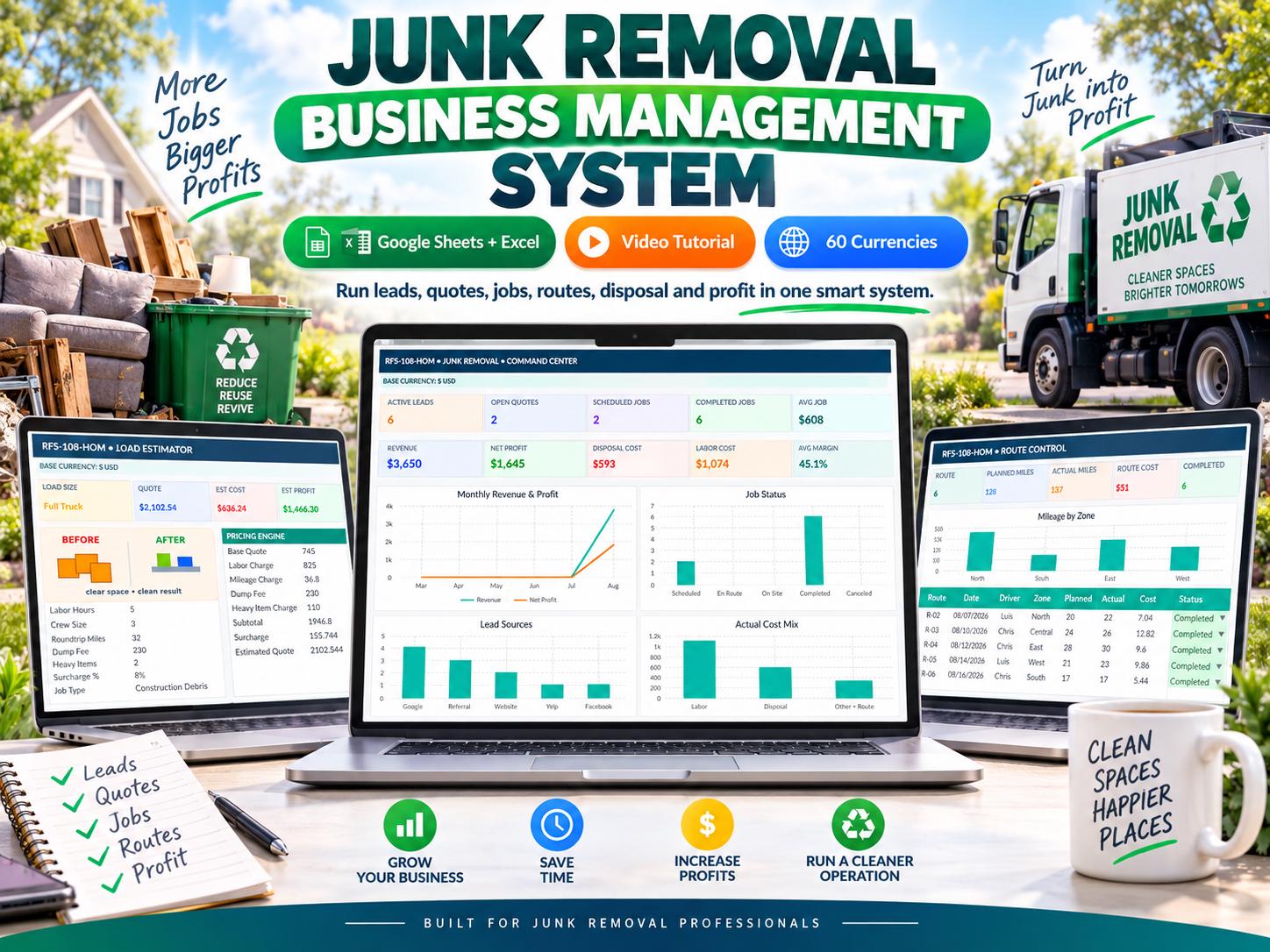 Junk Removal Business Management System - junk removal image 1