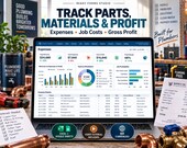 Plumbing Business Management Spreadsheet - plumbing business image 7