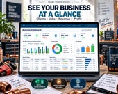 Plumbing Business Management Spreadsheet - plumbing business image 2