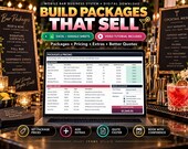 Mobile Bar Business Spreadsheet - mobile bar business image 7
