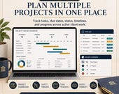Agency Project Operations Bundle in Excel: Project Tracker - project tracker image 5