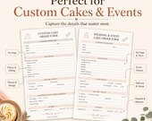 Bakery Order Form & Cake Order Form Template - bakery order form image 5