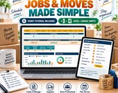 Moving Company Business Spreadsheet - moving company image 3