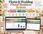 Wedding Florist Spreadsheet - florist spreadsheet image 9