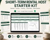 Short Term Rental Host Spreadsheet - short term rental image 1