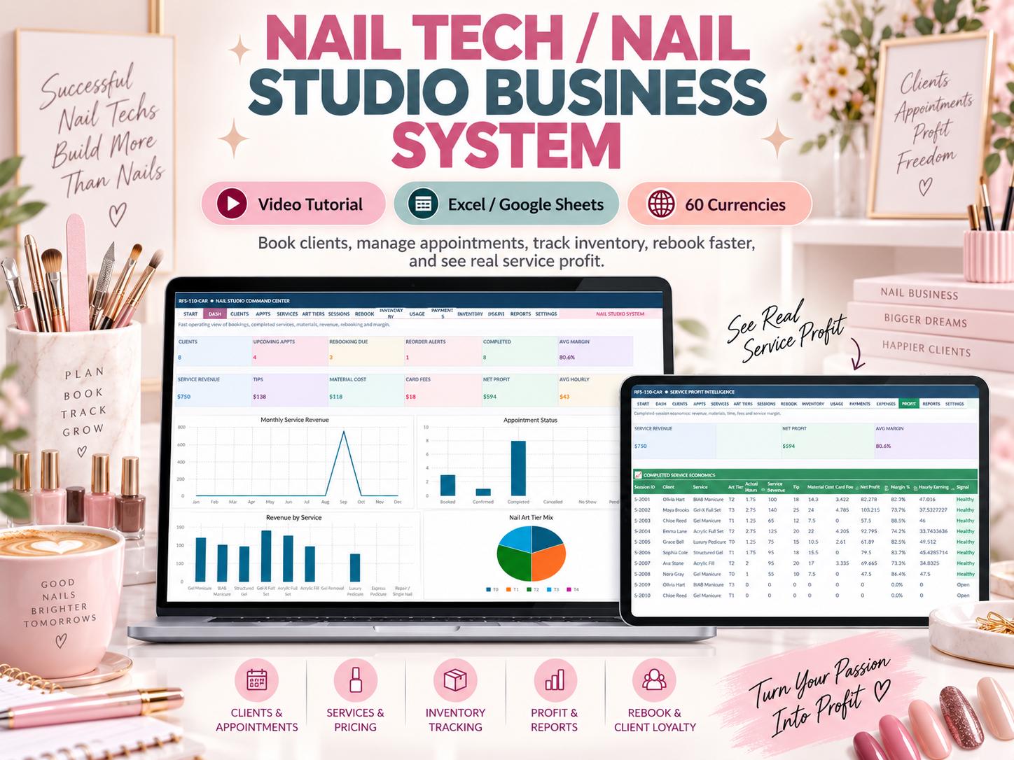 Nail Studio Business System - nail studio image 1