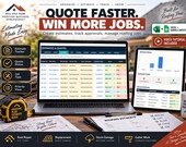 Roofing Business Management Spreadsheet - roofing business image 3