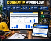 Electrician Business Spreadsheet - electrician business image 3