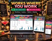 Mobile Bar Business Spreadsheet - mobile bar business image 8