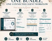 Service Business Bundle in Excel: CRM - service business image 7