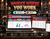 Barber Shop Business Management Spreadsheet - barber shop image 7