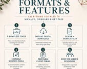 Service Business Bundle in Excel: CRM - service business image 8