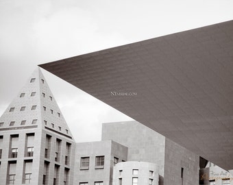 Denver Art Muesum. Original Fine Art photograph / print. Black and white architecture