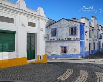 Tapetes de Arraiolos, Portugal. Original Fine Art Street Photography. Lisboa Europe