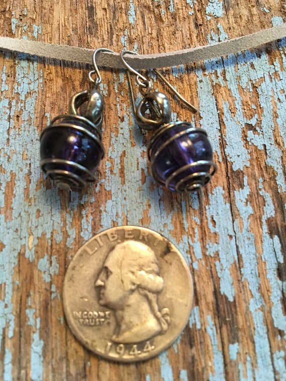 Boho dangle earrings - image 2