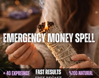 Emergency Money Spell – Urgent Money Attraction Ritual, Fast Abundance Manifestation, Financial Relief, Prosperity & Money Drawing