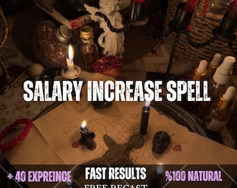 Salary Increase Spell – Pay Raise Manifestation Ritual, Career Success, Promotion Energy, Professional Recognition & Financial Growth