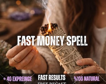Fast Money Spell – Urgent Money Attraction Ritual, Quick Abundance Manifestation, Prosperity, Financial Luck & Money Drawing