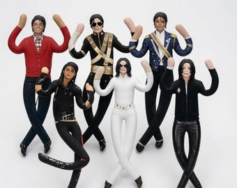 Colección completa de figuras de Michael Jackson - Pose de baile - Muñeco coleccionable de MJ