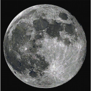 Full Moon Counted Cross Stitch Pattern Chart PDF Download by Stitching Addiction