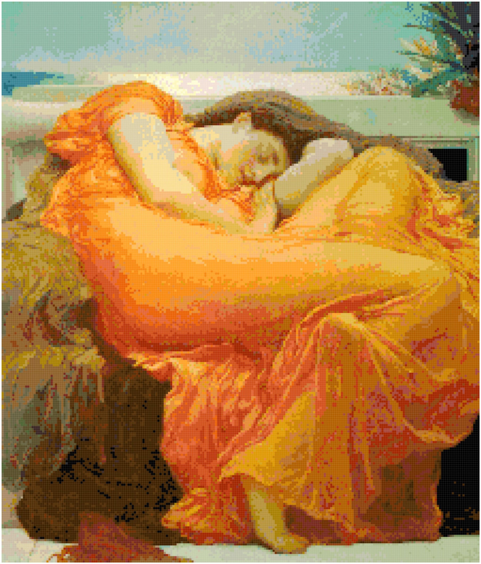 Lord Leighton Flaming June