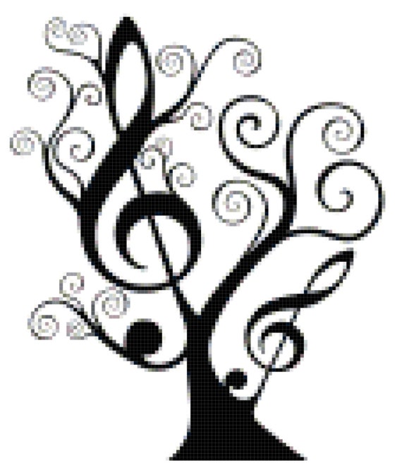 Treble Clef Chart