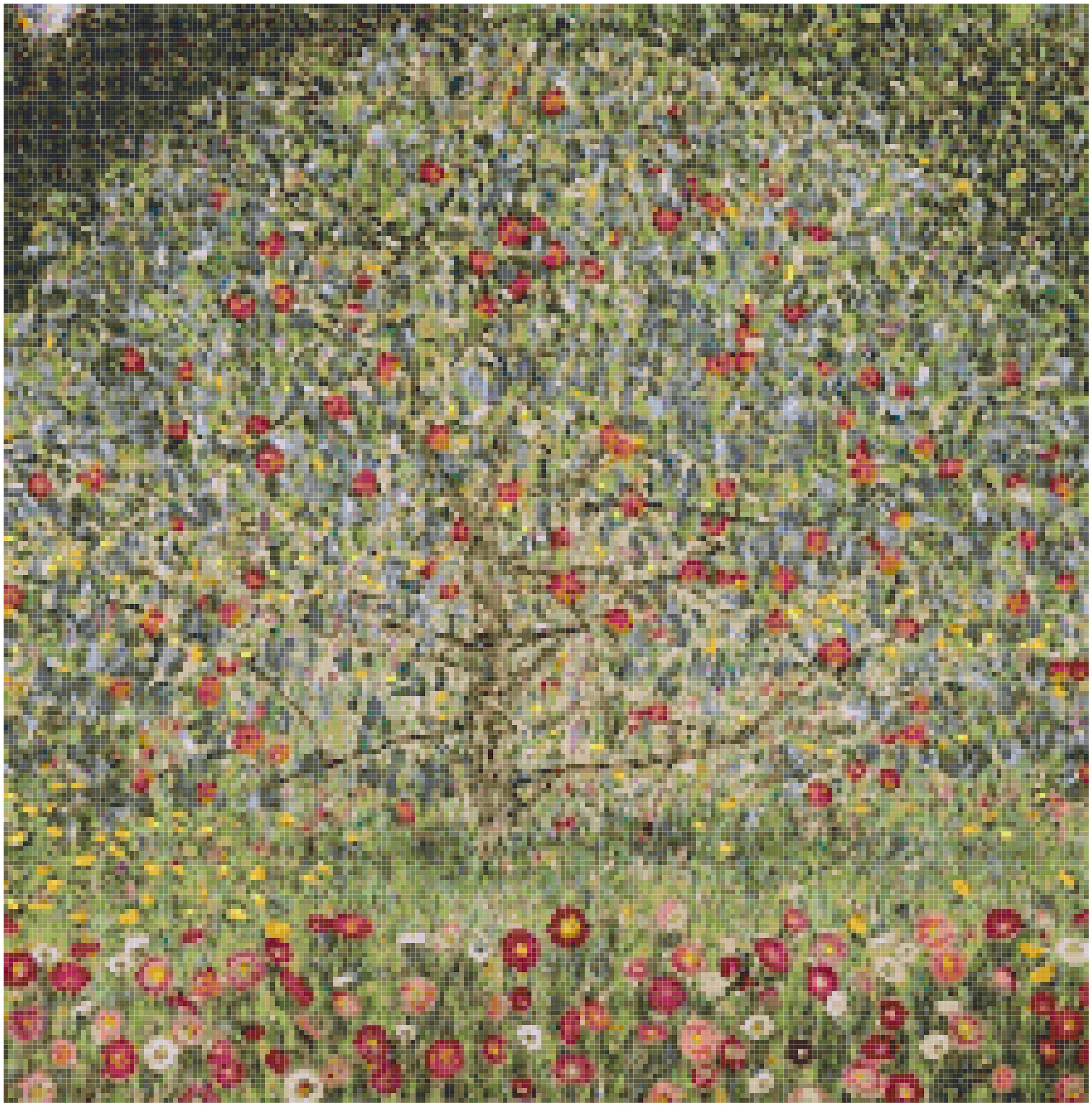 Gustav Klimt Apfelbaum Apple Tree Counted Cross Stitch Pattern Chart Pdf Download By Stitching Addiction