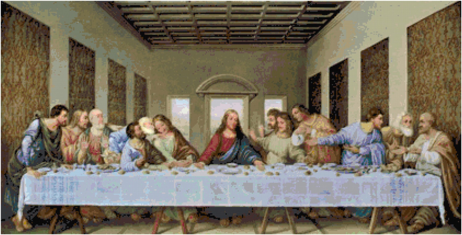 The last supper painting