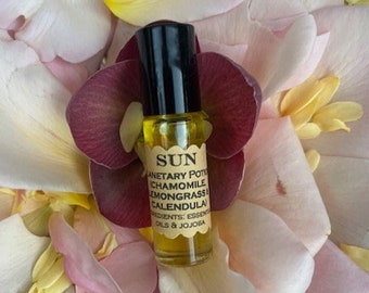 Anointing Oil/Natural Perfume for The Sun in 5ml glass roll-on bottle