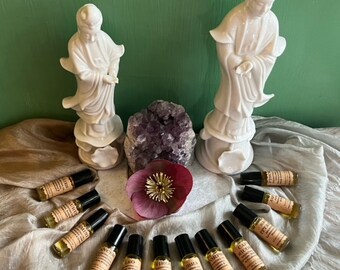 Set of 12 Astrological Anointing Oils