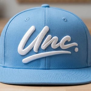 Diseño de bordado con el logotipo de la UNC, archivo 3D para gorro acolchado (descarga digital)