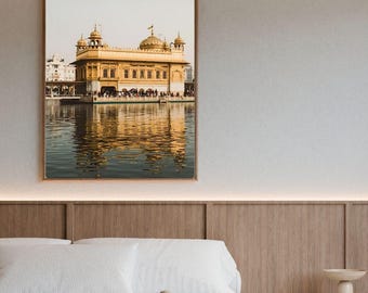 Golden Temple Vintage Art Print: Sikh Heritage Photography (Digital Download)