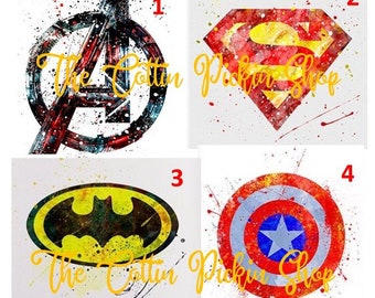 Marvel Decals Etsy