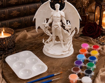 ACOTAR Inspired DIY Paint Kit | Paint Your Own Azriel Figurine
